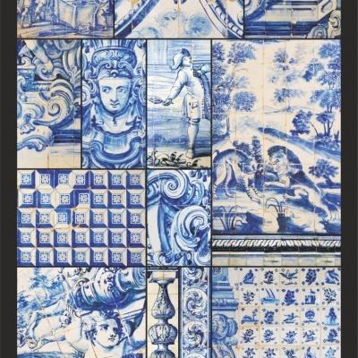 Poster Portugal Blue Tiles