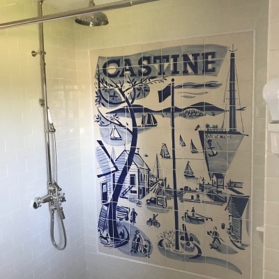Bespoke Tile Mural in Portuguese Tiles