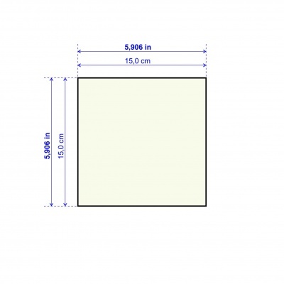Portuguese Tiles, "white sand" plain tile, Tile 15 cm x 15 cm
