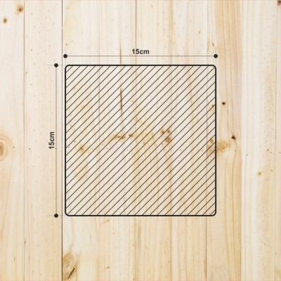 Ceramic Trivet , tile hand painted, Sardine Collection Red Cherry