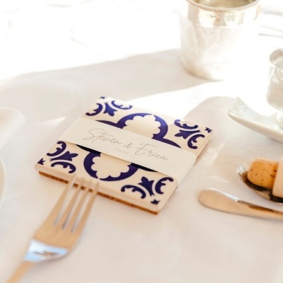Wedding Favours - Portuguese Tiles