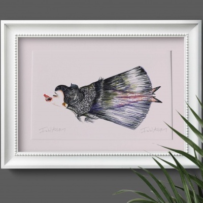 Sardine Ilustration from Portugal, model 9