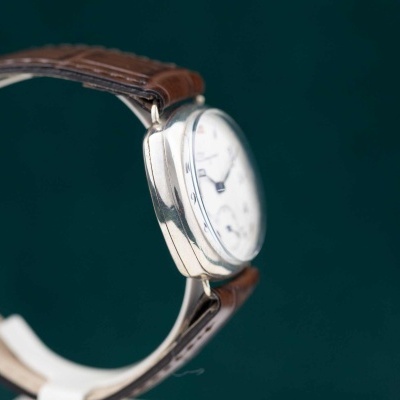 Longines Trench Watch 1920 Silver