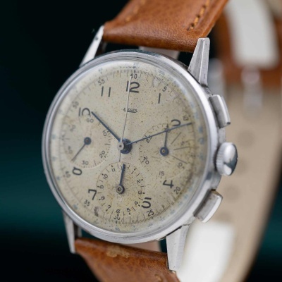 Jaeger Chronograph Tri-compax Vintage - Cal. Universal 287