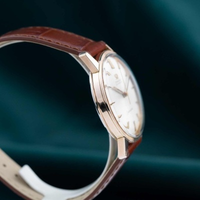 Omega Seamaster 165.002 Gold-Plated Automatic Watch (1960s)