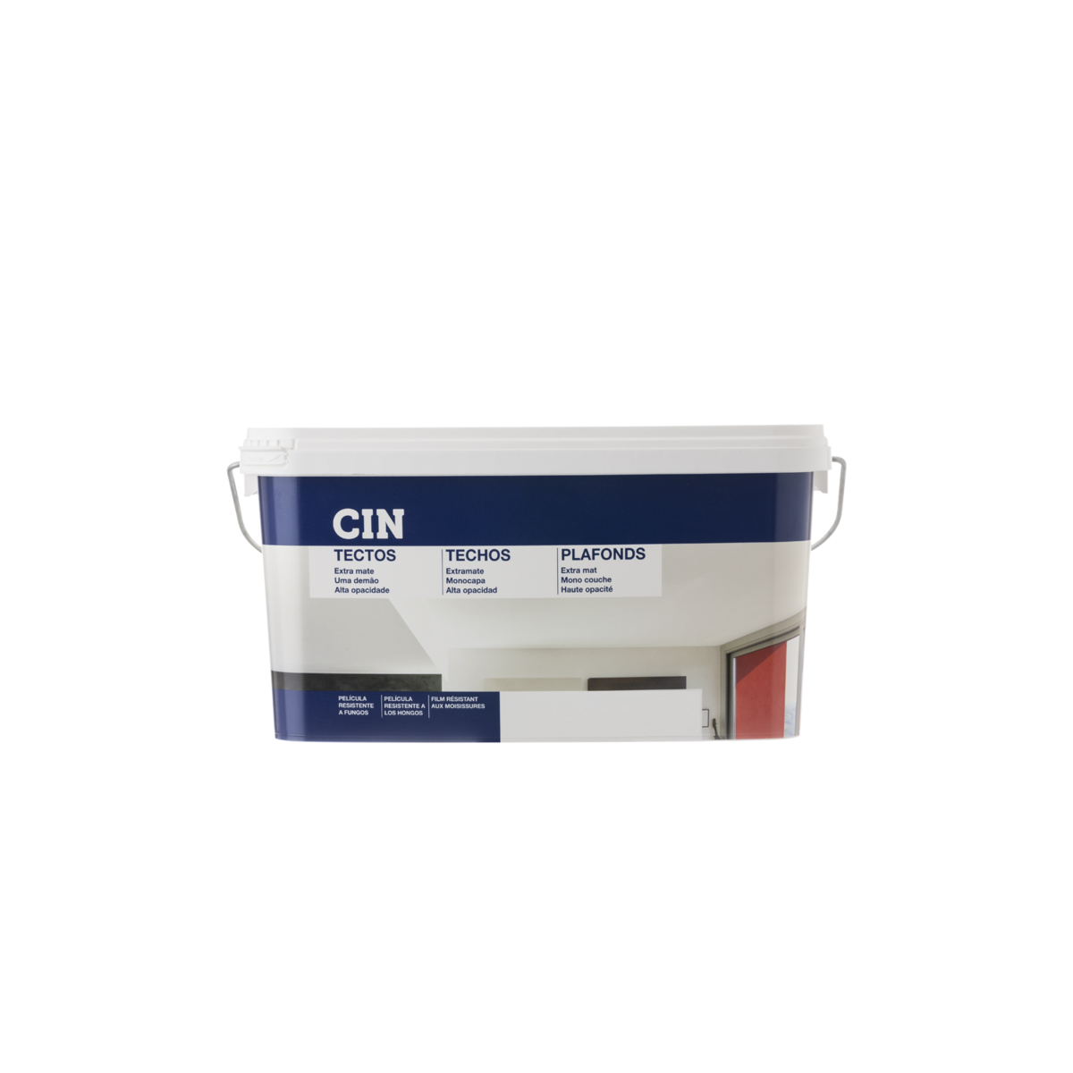 Tinta para Tectos uma só demão 4L e 10L