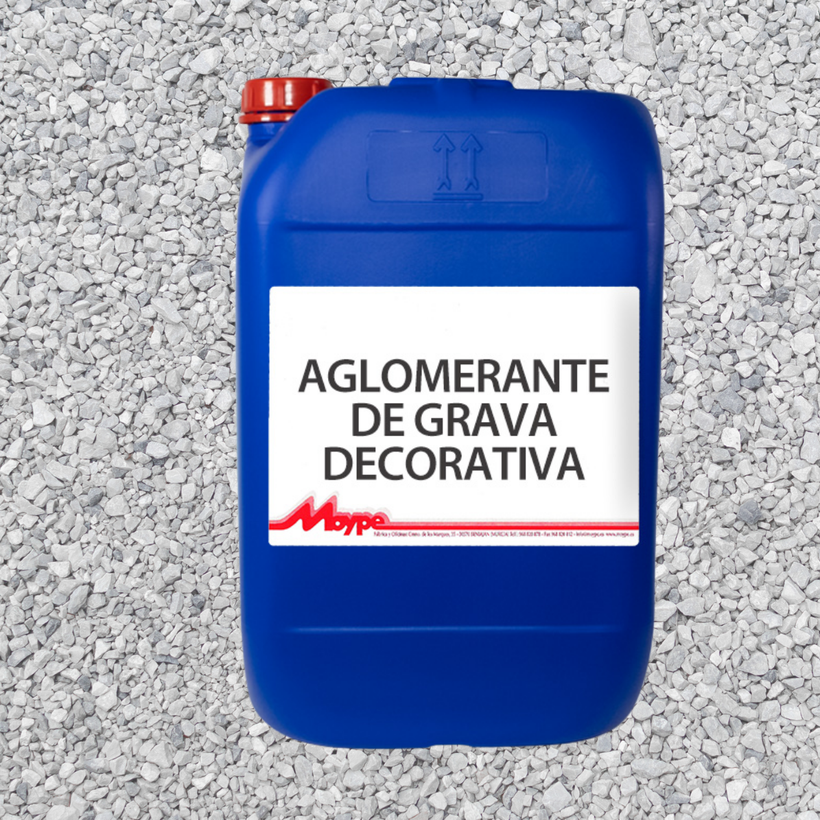 Aglomerante de Gravilha Decorativa 25L
