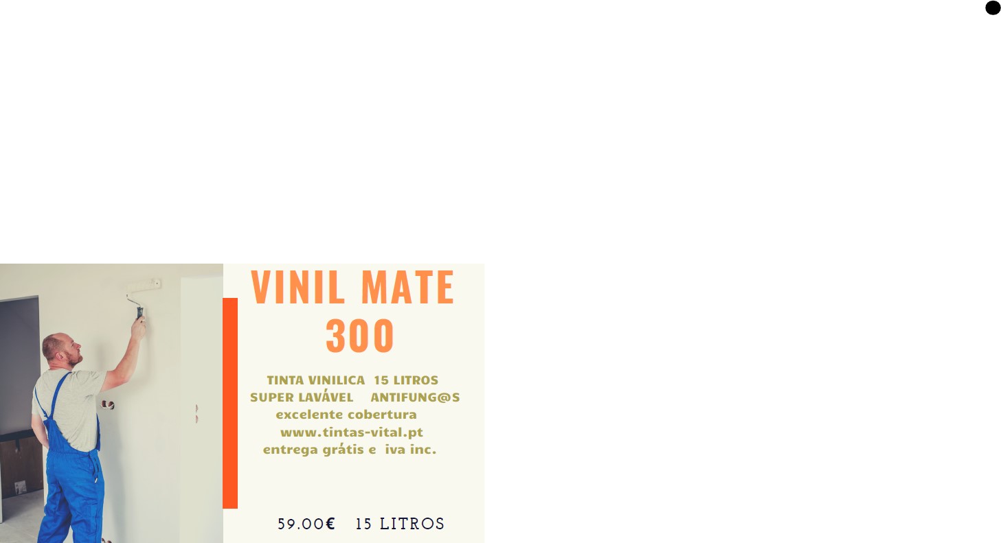 Vinil Mate 300  - Tinta Vinílica Branca 15 LT PROMOÇÃO