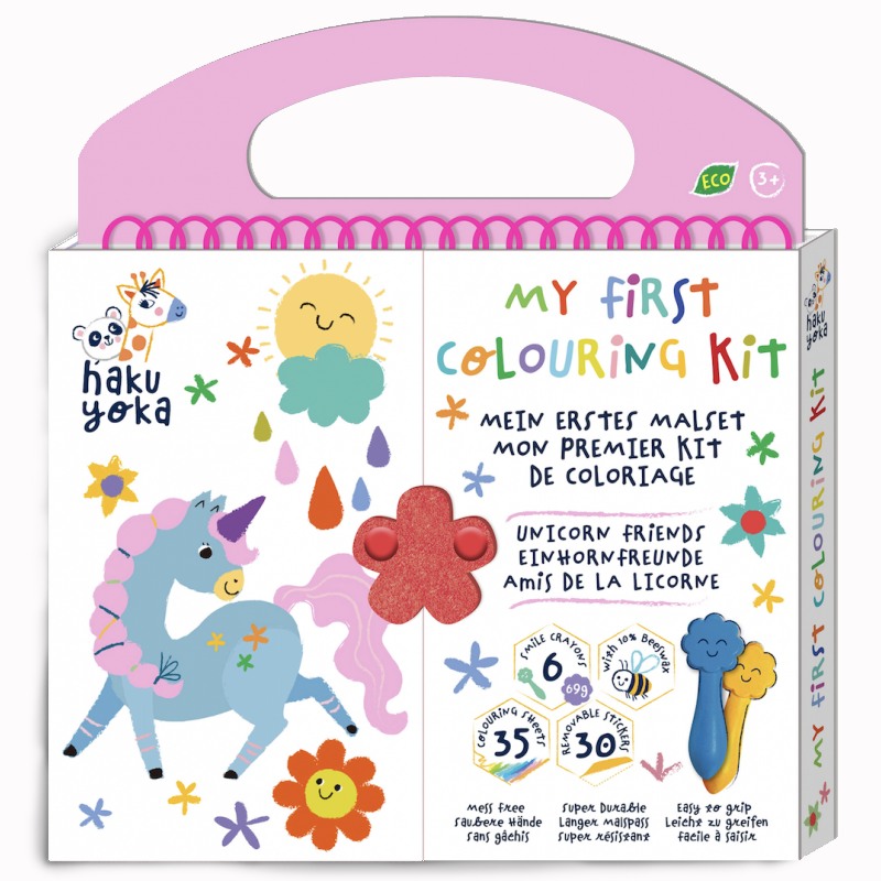 HAKU YOKA - O MEU PRIMEIRO KIT DE COLORIR UNICÓRNIOS