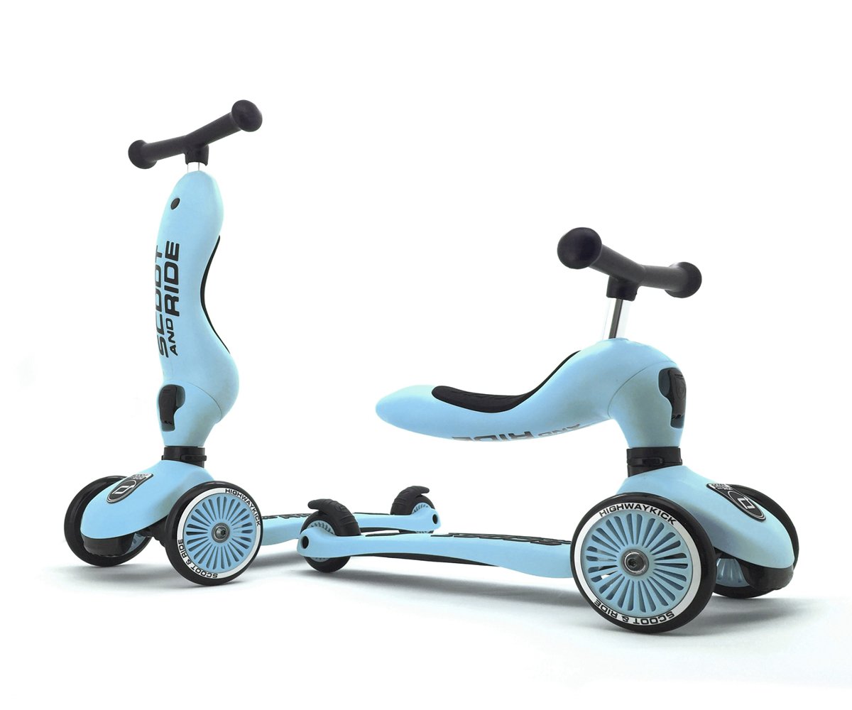 TROTINETE 2 EM 1 SCOOT AND RIDE - HIGHWAYKICK AZUL