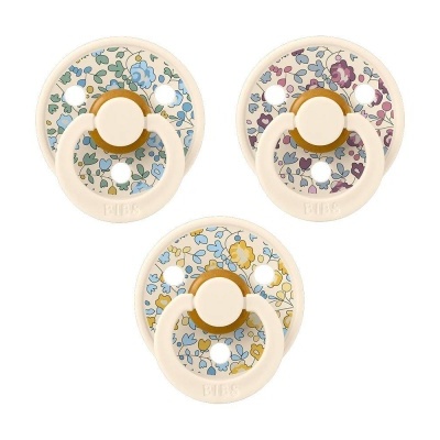CHUPETAS BIBS EDIÇÃO ESPECIAL LIBERTY - TRY IT PACK 3 CHUPETAS - ELOUISE COLOR