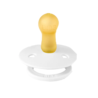 CHUPETAS BIBS - PACK 2 CHUPETAS WHITE / DARK OAK