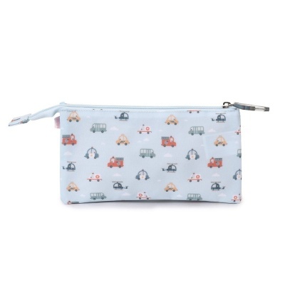 Estojo 3 Compartimentos – City Cars - Tutete