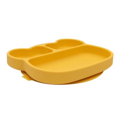 PRATO COM DIVISÓRIAS URSO AMARELO EM SILICONE COM VENTOSA - WE MIGHT BE TINY PRATO COM DIVISÓRIAS URSO AMARELO EM SILICONE COM VENTOSA - WE MIGHT BE TINY