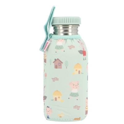 Garrafa de Aço Tutete The Three Little Pigs 500 ml
