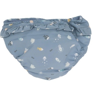 FRALDA CUECA DE BANHO UV+ PEIXES- MONNEKA