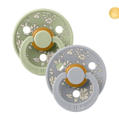 CHUPETAS BIBS EDIÇÃO ESPECIAL LIBERTY - PACK 2 CHUPETAS SAGE MIX