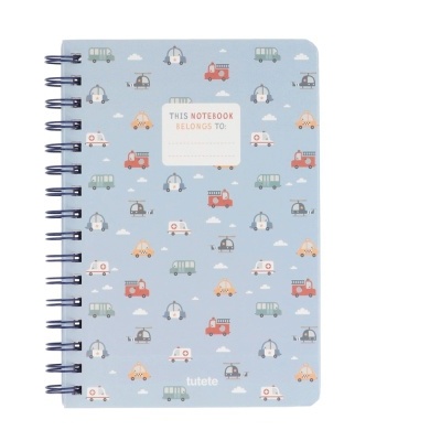 Caderno Escolar – City Cars - Tutete