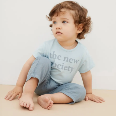 T-shirt Bebé Nebbia- The New Society