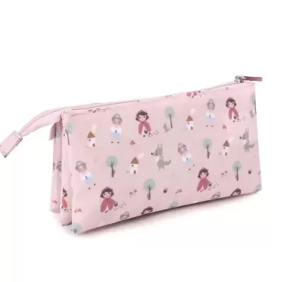 Estojo 3 Compartimentos – Little Red - Tutete