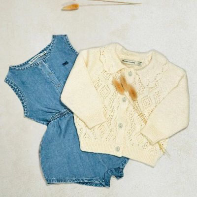 Macacão Ganga em Tencel Bebé Annah- The New Society