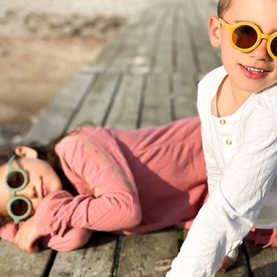 ÓCULOS DE SOL SUSTENTÁVEIS CHARTREUSE 3- 8 ANOS - GRECH & CO