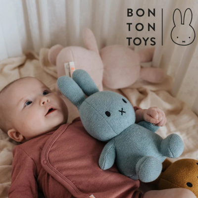 PELUCHE MIFFY ALGODÃO ORGANICO SEA BLUE - BON TON TOYS PELUCHE MIFFY ALGODÃO ORGANICO SEA BLUE - BON TON TOYS