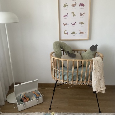 ALMOFADA MAÇA NATURAL- TINY TINY STORIES