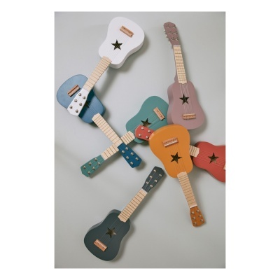 GUITARRA DE MADEIRA AMARELA - KIDS CONCEPT