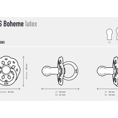 CHUPETAS BIBS BOHEME- PACK 2 CHUPETAS DESERT DESERT SAND / HONEY BEE