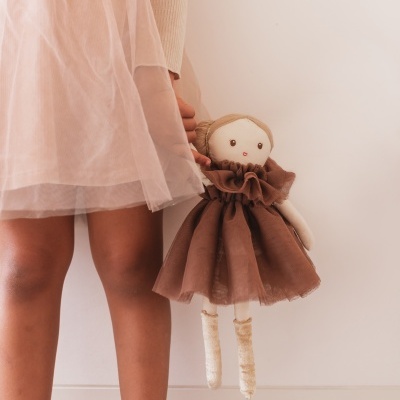 Boneca de Pano Maggie Lu - Mrs Ertha