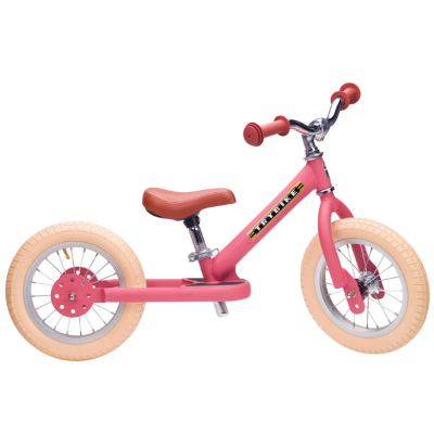 BALANCE BIKE TRYBIKE -ROSA - OPCÃO TRICYCLE DISPONIVEL