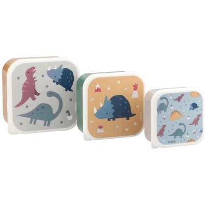 Conjunto 3 Caixas - Dino World - Tutete