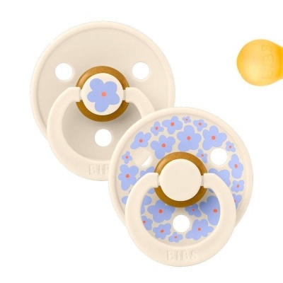 CHUPETAS BIBS STUDIO - PACK 2 CHUPETAS  - JASMINE IVORY MIX