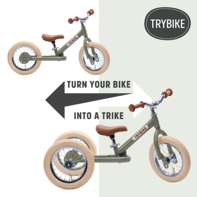 BALANCE BIKE TRYBIKE - OPCÃO TRICYCLE DISPONIVEL