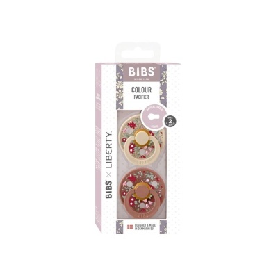 CHUPETAS BIBS EDIÇÃO ESPECIAL LIBERTY - PACK 2 CHUPETAS Chamomile Lawn Vanilla/Woodchuck