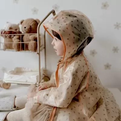 DRIZZLE RAIN COAT MRS.ERTHA - FLOWER BUDS