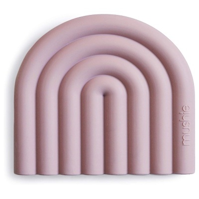 MUSHIE - MORDEDOR SILICONE ARCO-IRIS MAUVE