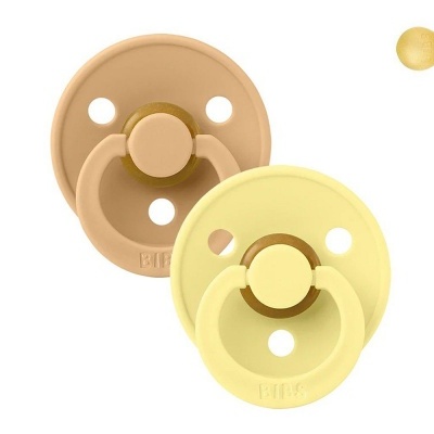 CHUPETAS BIBS - PACK 2 CHUPETAS DESERT SAND/ SUNSHINE