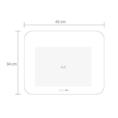 Individual Gelados cinza  - Noui Noui