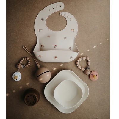 PORTA CHUPETAS MUSHIE - STONE