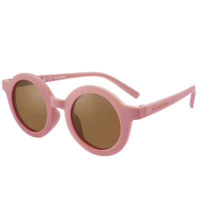 ÓCULOS DE SOL SUSTENTÁVEIS  E POLARIZADOS REDONDOS SUNSET 3-8 Anos- GRECH & CO