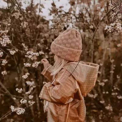 DRIZZLE RAIN COAT MRS.ERTHA - SOFT SQUARES