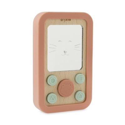 Trixie - Telefone Madeira Silicone Mrs Cat
