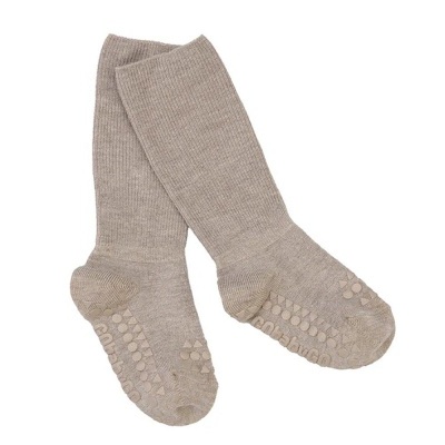 MEIAS ANTI-DERRAPANTES EM BAMBU - GO BABY GO- SAND