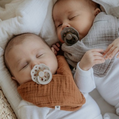 CHUPETAS BIBS BOHEME- PACK 2 CHUPETAS DESERT DESERT SAND / HONEY BEE