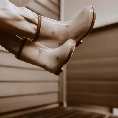 WELLIE'S GALOCHAS MRS.ERTHA - STRAWBERRIES MOOD