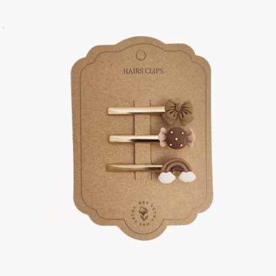 Conjunto Pack 3 Ganchos - Bow + Candy + Rainbow  - Mrs Ertha