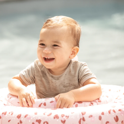 Bóia Bebé / Baby Float Leopardo Rosa  -  Swim Essentials