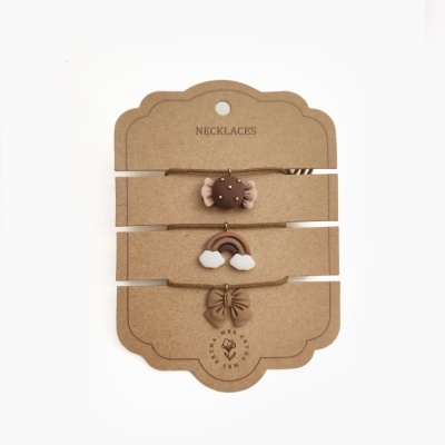 Pack 3 Fios - Bow + candy + rainbow - Mrs Ertha